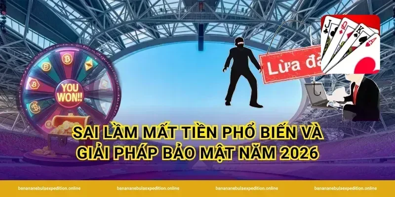 Sai lầm mất tiền phổ biến và giải pháp bảo mật năm 2026