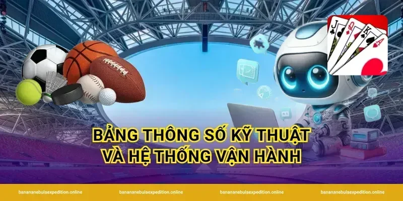 Bảng thông số kỹ thuật và hệ thống vận hành