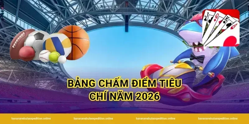 Bảng chấm điểm tiêu chí năm 2026